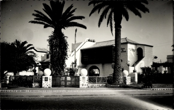 Ak Las Palmas de Gran Canaria Kanarische Inseln, Palmen, Gebäude, Casa del Turismo, Las Palmas de
