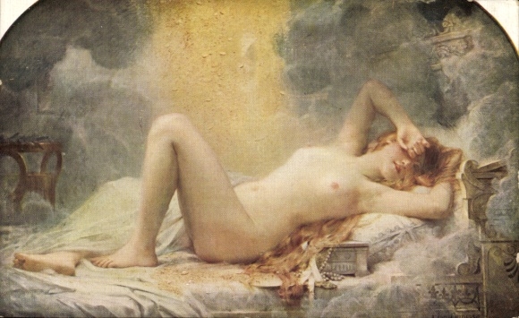 Künstler Ak Coverre, L., Goldregen