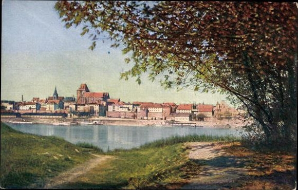 5 Ak im Umschlag, Thorn, Die Ordensbauten der Ostmark, Serie 1 / Serie 27