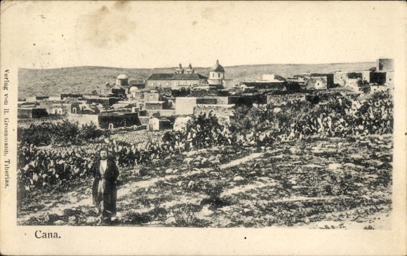 Ak Cana Kana Galiläa Israel, Gesamtansicht