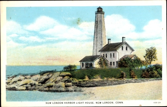 PC New London Connecticut USA, Harbor Lighthouse
