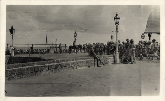 Foto Ak Ägypten, englische Truppen