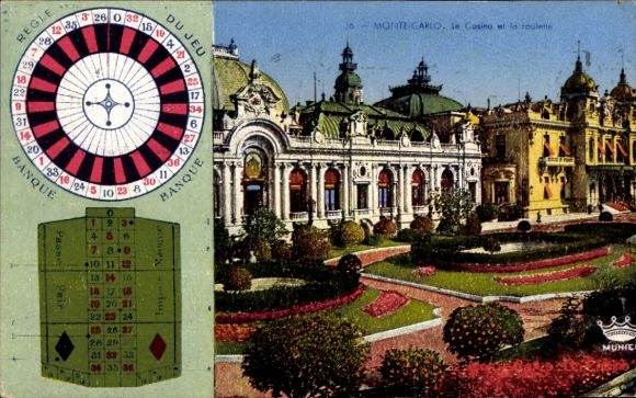 Ak Monte Carlo Monaco, Casino, Roulette