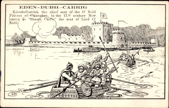 Künstler Ak Nordirland, Shanes Castle, Sitz von Lord O' Neill