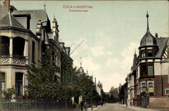 Ak Lindenthal Köln am Rhein, Theresienstraße