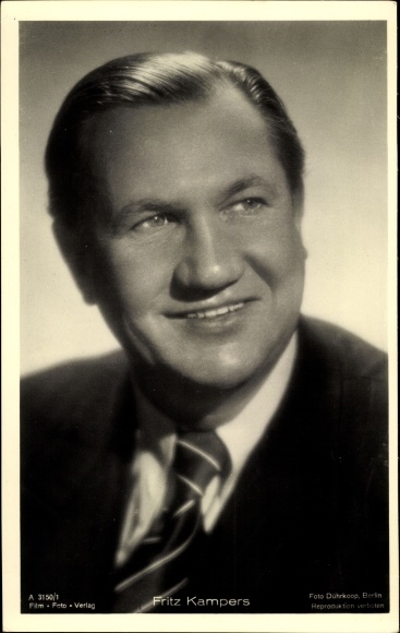 Ak Schauspieler Fritz Kampers, Portrait