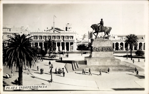 Ak Uruguay, Freiheitsplatz, Denkmal