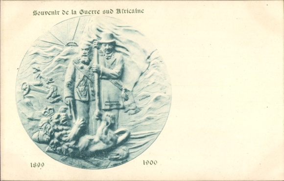 Ak Südafrika, Burenkrieg, 1899 - 1900, Relief