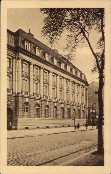 Ak Berlin Prenzlauer Berg, Königstädtisches Lyzeum in der Greifswalderstraße