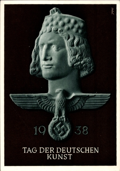 Ganzsachen Ak Tag der Deutschen Kunst 1938, München