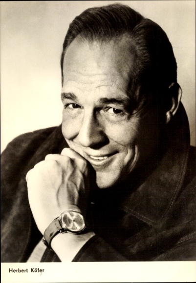 Ak Schauspieler Herbert Köfer, Portrait, Film Der Teufelskreis, Maibowle