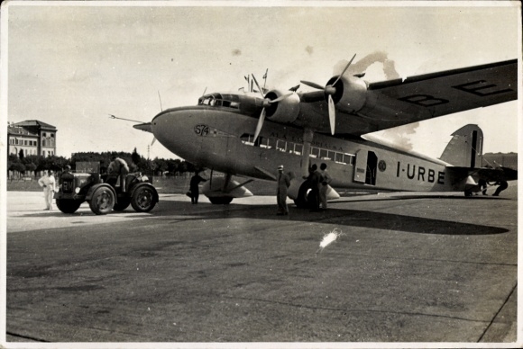Foto Italienisches Passagierflugzeug, I-URBE, La Motomeccanica, Milano