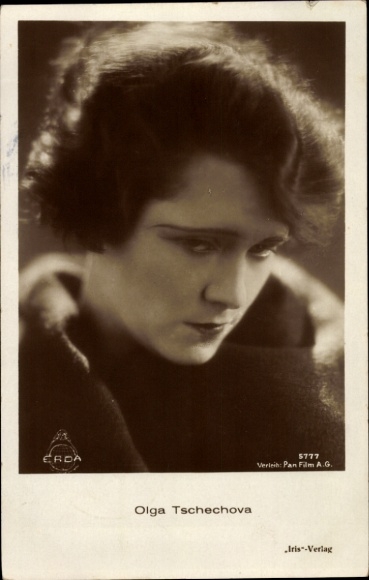 Ak Schauspielerin Olga Tschechowa, Portrait
