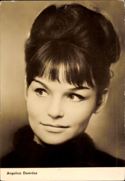 Ak Schauspielerin Angelica Domröse, Portrait, DEFA Film, Verwirrung der Liebe