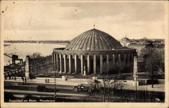 Ak Düsseldorf am Rhein, Planetarium,