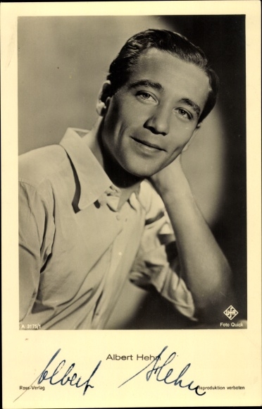 Ak Schauspieler Albert Hehn, Portrait, Autogramm