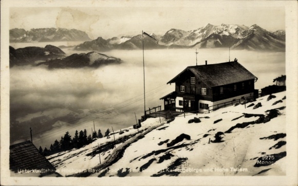 Ak Marquartstein im Chiemgau Oberbayern, Hochgern, Hochgernhaus