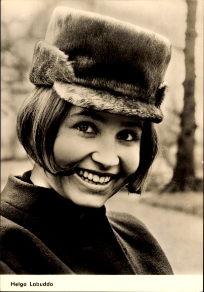 Ak Schauspielerin Helga Labudda, DEFA, Die besten Jahre