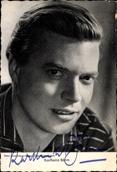 Ak Schauspieler Karlheinz Böhm, Portrait