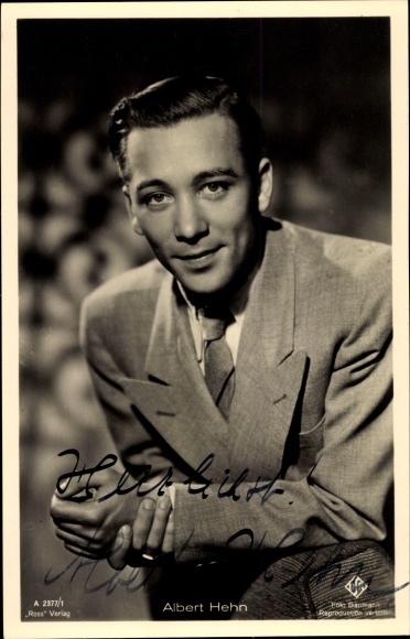 Ak Schauspieler Albert Hehn, Portrait, Autogramm
