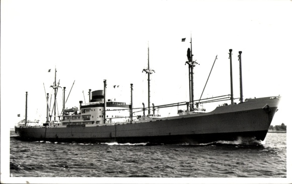 Foto Frachtschiff SS Zaanland