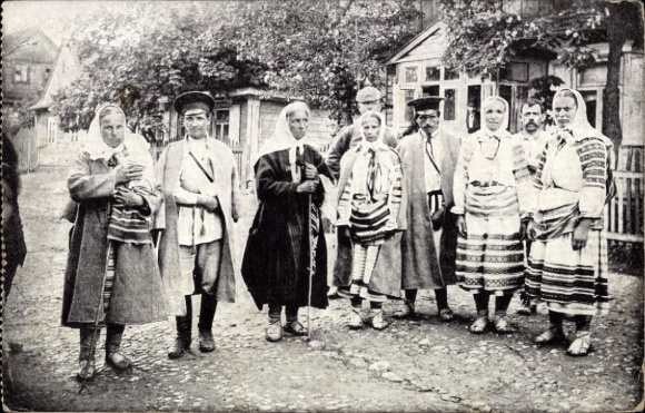 Ak Weißrussland, Rokitnosümpfe b. Brest Litowsk, Bauern