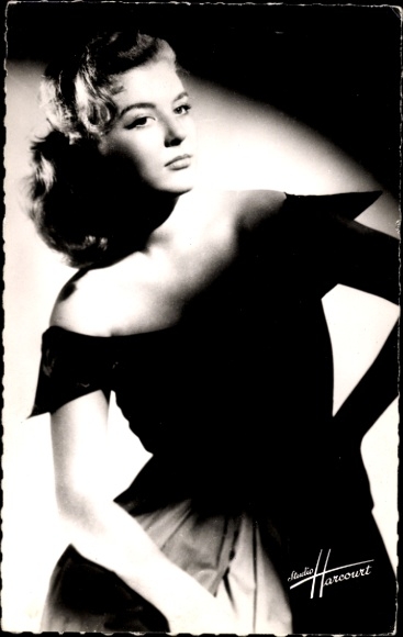 Ak Schauspielerin Nicole Courcel, Portrait