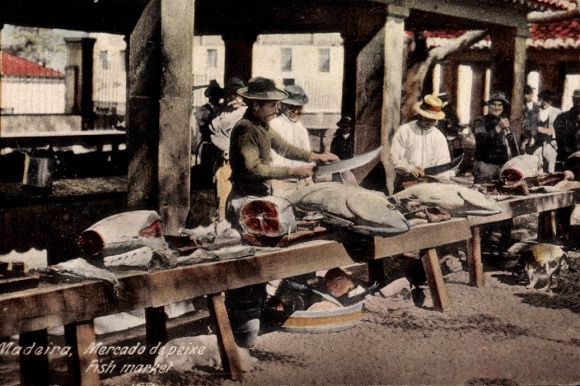 PC Madeira Island, Portugal, Fish market