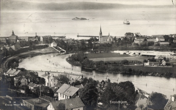 Ak Trondhjem Trondheim Norwegen, Gesamtansicht