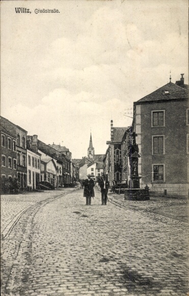Ak Wiltz Luxemburg, Großstraße