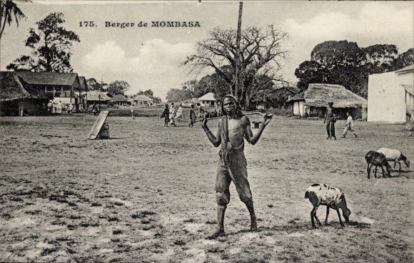 Ak Mombasa Kenia, Dorfpartie