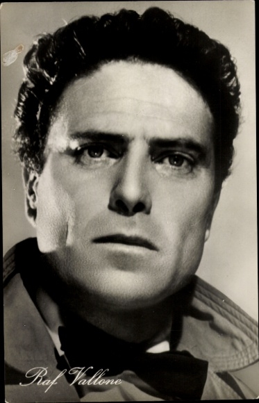Ak Schauspieler Raf Vallone, Portrait, Film Die Rache, Progress Starfoto