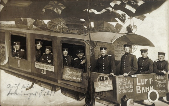 Foto Ak Munster Heidekreis, Truppenübungsplatz Munsterlager, deutsche Soldaten in Uniform, Luftbahn