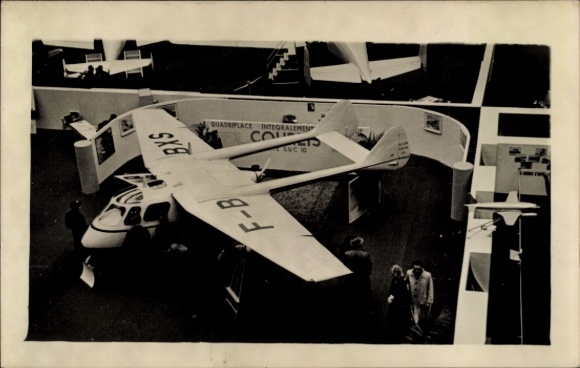 Foto Flugzeug, Eindecker F-B BXS