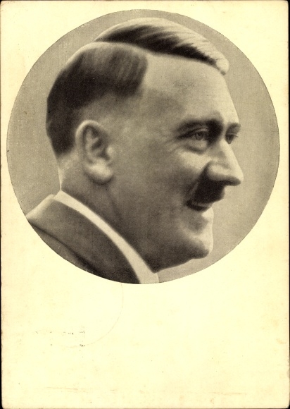 Ak Führer und Reichskanzler Adolf Hitler, Portrait, Männer der Zeit Nr. 91