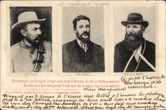 Ak Südafrika, Burengeneräle, Botha, De Wet, Delarey
