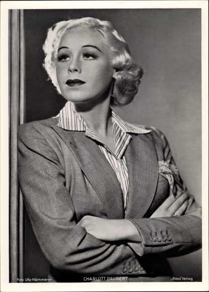 Foto Schauspielerin Charlott Daudert, Portrait