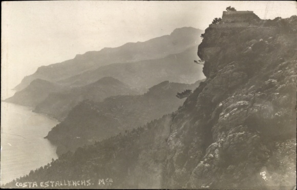 Ak Estellencs Mallorca Balearische Inseln, Panorama
