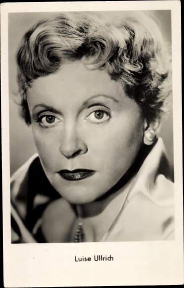 Ak Schauspielerin Luise Ullrich, Portrait