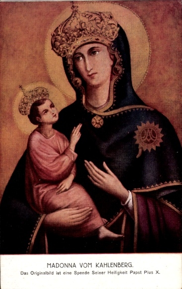 Künstler Ak Madonna vom Kahlenberg, St. Josefskirche