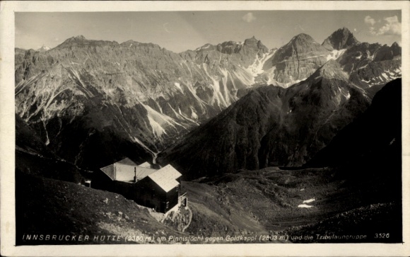 Ak Tirol Österreich, Innsbrucker Hütte, Stubaital