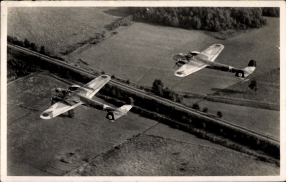 Ak Kampfflugzeug Dornier Do17