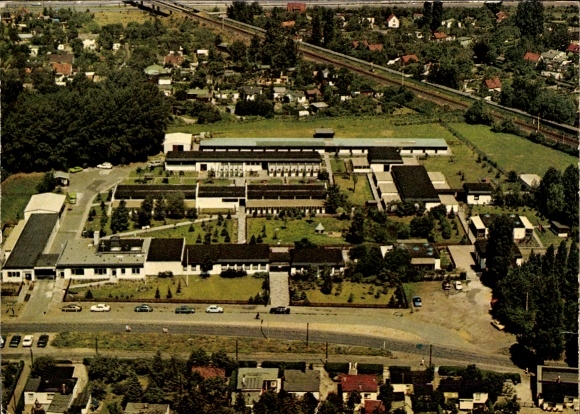 Ak Hamburg Mitte, Hamburger Tierschutzverein von 1841 e. V., Süderstraße 399, Luftbild