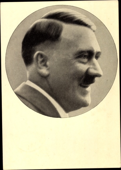 Ak Führer und Reichskanzler Adolf Hitler, Portrait, Männer der Zeit Nr. 91