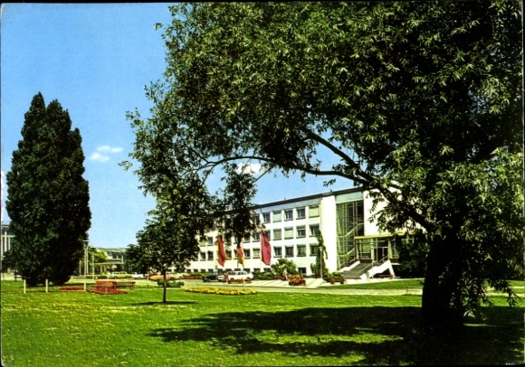 Ak Berlin Lichtenberg Hohenschönhausen, Sportforum Berlin, Sporthotel