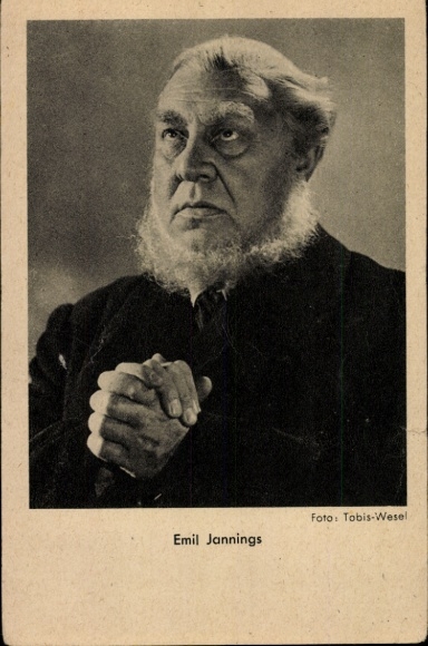 Ak Schauspieler Emil Jannings, Portrait