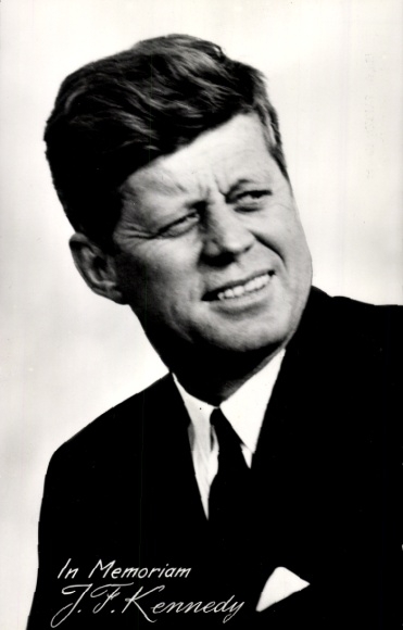 Ak Präsident der USA John F. Kennedy, Portrait