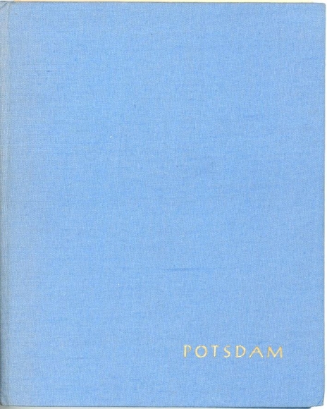 1 wunderschönes Album mit 8 Fotografien von Potsdam, E. Trepte, diverse schwarz weiß Ansichten