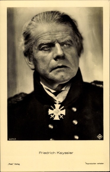 Ak Schauspieler Friedrich Kayssler, Portrait