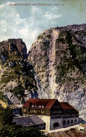 Ak Bayrischzell im Mangfallgebirge Oberbayern, Wendelstein, Hotel